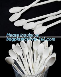 Biodegradable disposable Stirrer cutlery eco friendly,disposable CPLA Compostable cutlery,Corn Starch Coffee Stirrer