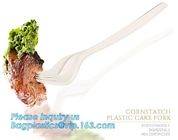 6 inches plastic biodegradable corn starch material spoon PLA dessert spoon,OEM Eco-friendly corn starch Disposable plas