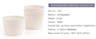 Wheat straw Compostable PLA eco-friendly biodegradable Biodegradable ECO Friendly PLA Plastic Cup with Lid bagease pac
