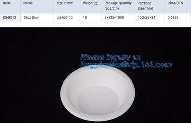 microwavable disposable biodegradable corn starch salad bowl,Healthy children tableware USDA certification corn starch b