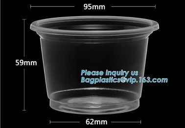 PLA Eco-Friendly Dry Fruit Salad Container Bowl/Tray,90mm yellow disposable CPLA hot drink cup lid for paper cup bagease