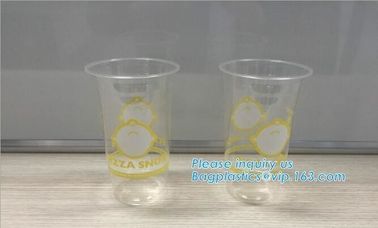 100% Biodegradable Eco-Friendly Biodegradable Cornstarch CPLA Cups,Double PLA coating cup, double PLA biodegradable cold