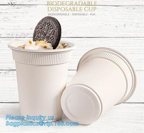 New products cornstarch plastic 12oz nature biodegradable drinking cup,Disposable cups plastic biodegradable cups PLA pa