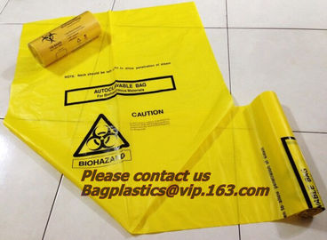 Autoclave waste bag, Specimen bags, autoclavable bags, sacks, Cytotoxic Waste Bags, biobag