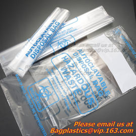 Autoclave waste bag, Specimen bags, autoclavable bags, sacks, Cytotoxic Waste Bags, biobag