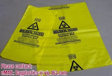 Chemotherapy waste bags, Cytotoxic Waste Bags, Cytostatic Bags, Biohazard Waste Bags