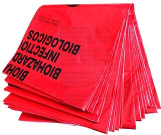 Biohazard Waste Bags, Biohazard Garbage, Waste Disposal Bag, Blue bags, sacks