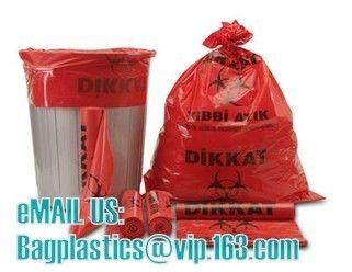 Biohazard Bin Liners, Biohazard Waste Bags, Biohazard Garbage, Waste Disposal, medical clinics, doctors offices nursing