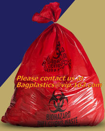 Biohazard Plastic Bags, Biohazard Bags, Red Biohazard Waste Bags, Medical waste Bag, infectious bags, bagplastics, bagea