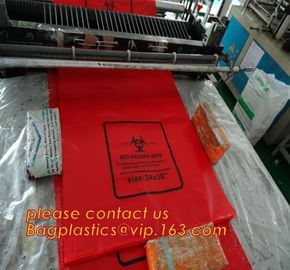 Medical Waste Poly Bag, Medical Printed Waste Bag Biohazard Bag, Medical Disposable Plastic Bags, bagplastics, bagease