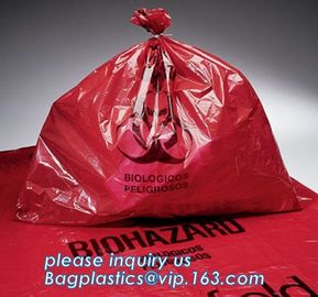 Biohazard Specimen Bag Autoclavable Biohazard Bags, Customized Autoclave Bag, Oversize Super-Thick Film Autoclavable Bio