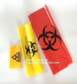Safty biohazard bag for medical waste, biohazard specimen transport reclosable, Infectious Waste, bagplastics, bagease
