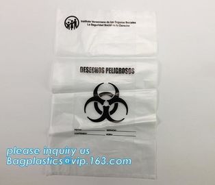 Soiled Linens Trash Bags Yellow Drawstring Tie and One Color Printed, 20-30 Gallon 1.3mil 30x43 plastic blue soiled line