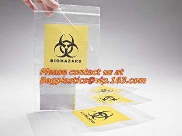 Biodegradable Biohazard Specimen Bag, Biohazard Specimen Transport Bag, Medical Grade Laboratory Specimen Bag, bagplasti