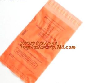 Custom Ziplocked Specimen Bag With Optional Pouch, Simple printing Clear Specimen Grip Seal Bag, 2mil LDPE plastic zip t