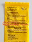 6x9 Lab ziplock specimen kangaroo bag biohazard medical reclosable plastic bag, Biohazard Specimen transport bag, bageas