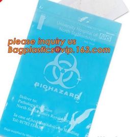 3-wall Biohazard Specimen Bags, Laboratory Specimen Transport Bags, Two Pocket Specimen Bag, bagplastics, bagease, pac