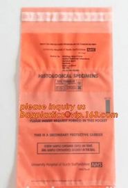 wholesale custom printed ldpe ziplock kangaroo pouch plastic zipper bag zip lock biohazard specimen bags with pocket