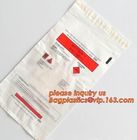 Medical packing ziplock sealing plastic biohazard specimen bag customized pouch, Disposable plastic medical waste specim