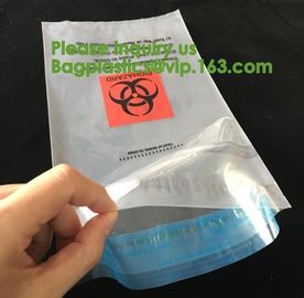 Bio-Medical Hazardous waste,Bio-hazard Specimen Bag 6″ X 9″ Printed English Medical Mart,Biological Waste Management and