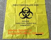 plastic biohazard medical waste bag, Biohazard Bag, Medical Waste Bags, Clinical Waste Bags LDPE medical plastic ziplocK