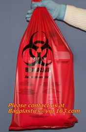 Clinical supplies, biohazard,Specimen bags, autoclavable bags, sacks, Cytotoxic Waste Bags Biohazard Bin Liners, autocla