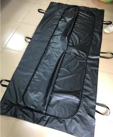 Body bags, CE Death Body Bag For Virus Infected Patient Black Body Mortuary Bags For Dead Bodies Corpse Storage Bag