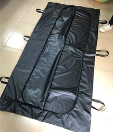 Body bags, CE Death Body Bag For Virus Infected Patient Black Body Mortuary Bags For Dead Bodies Corpse Storage Bag