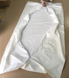 White Chlorine Free PEVA Body Bags with Build In Handles,dead corpse non-woven body bag,funeral supplies package