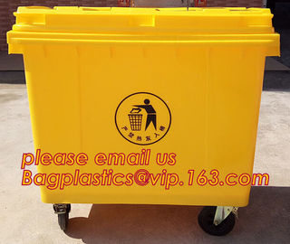 Outdoor roll waste bin, school trash bins,waste bins, dust bin, garbage bin, trash bin, desk use recycle bin, bagease