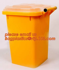 Trash Bin, Waste Bin/can, Garbage Can/bin with swing lid Dustbin For Room, EURO style outdoor plastic trash bin/waste bi