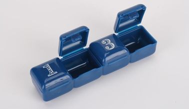 Safely pop-up 7case pill organizer, 7 day a week cool detachable drugs box with 4 case each day, Mini cute compact pocke