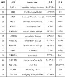 Portable Carry up FIRST AID bag red First Aid Kit safety emergency bag, multifunctional small charge Travel portable wat