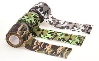 2"x5yards self-adhesive camo colored elastic cohesive bandage, breathable waterproof camouflage home care products kines
