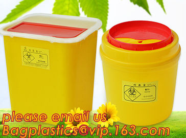 1.0L small biohazard sharps Container, bin for surgical waste with lower price, Disposable Hospital Biohazard Sharp Coll