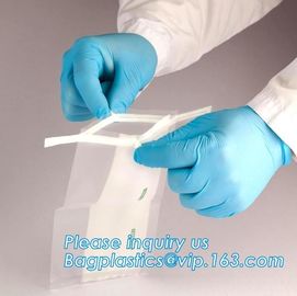 Bag Types for Bag Mixer Sample Prep, Sterileware Scoop an’ Bag Sterile Sampler, Disposable Powder Spatula - Sampling Sys