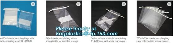 Food safety, Sampling bag, sterile, for medical and food applications, Translucent Sterile Sampling Bag, bagplastics, pa