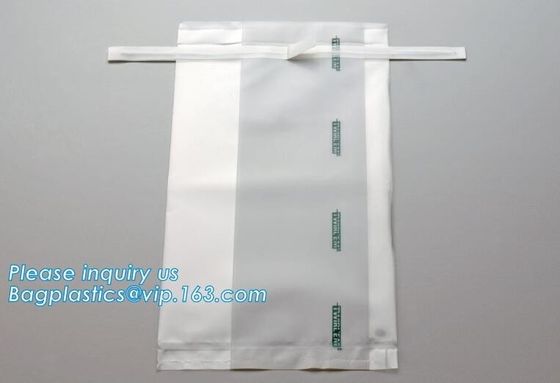 Sampling bag, sterile, for medical and food applications, Configurable Flexel Bag, Medical Infection Control Urine Drain