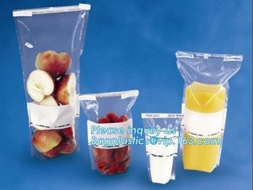 Fisherbrand™ Sterile Polyethylene Sampling Bags Capacity: 120mL, Bags with Flat-Wire Closures, Sample Collection and Tra