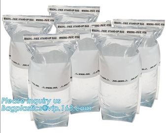 7" x 12" Sterile Sampling Bag for Stomacher® Lab Blender, Sterile Sampling Bags with White Block, sterile bags for micro