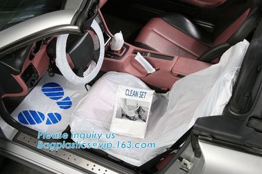 steering wheel gearstick airbrake seat cover foot mat Nylon seat cover Reusable seat cover car seats Steering wheel cove