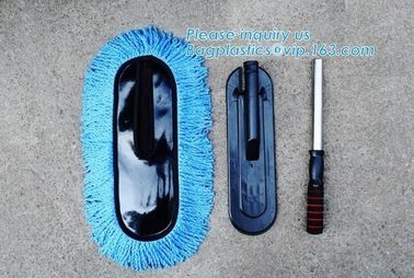 Auto wheel wool brush for washing wheel , car sheepskin cleaning brush, Rotating soft bristle car wash brush microfiber