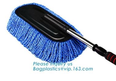 Auto wheel wool brush for washing wheel , car sheepskin cleaning brush, Rotating soft bristle car wash brush microfiber