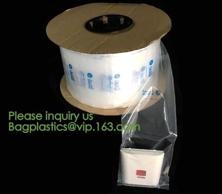 Pre-Opened Bags For Automated Packaging Equipment,LLDPE plastic pre perforated Preopened polybag auto Bag on a Roll