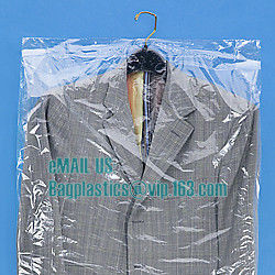 BIODEGRADABLE printed Laundry dry cleaning garment bag on roll,laundry suit garment packaging dry cleaning cover plastic