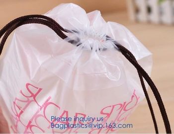 Drawstring Patient Belonging Bag Drawstring Treat Cello Bags for Kids Party Favors Goodies Gift Wrapping, Gym Sports Tra