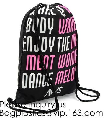 Multicolor Drawstring Backpack Bags Sports Cinch Sack String Backpack Storage Bags for Gym Traveling Backpack Drawstring