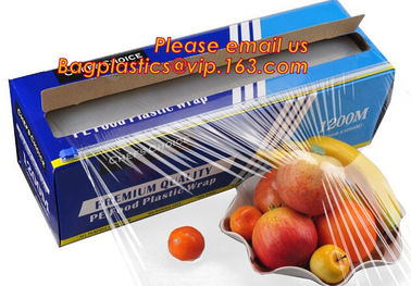 Transparent PVC cling film for food wrap, Safe and Fresh Preservation cling film, cling film pvc/Clear Vinyl roll / Plas