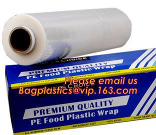 Transparent PVC cling film for food wrap, Safe and Fresh Preservation cling film, cling film pvc/Clear Vinyl roll / Plas