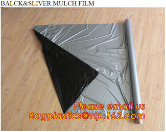 Good quality plastic mulch/Greenhouse packaging mulch jumbo rolling agriculture black plastic film